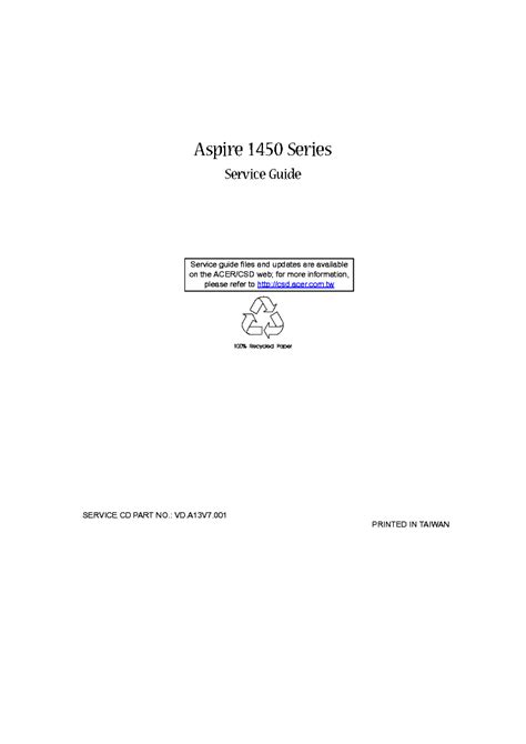 Acer - 1450 pdf manual